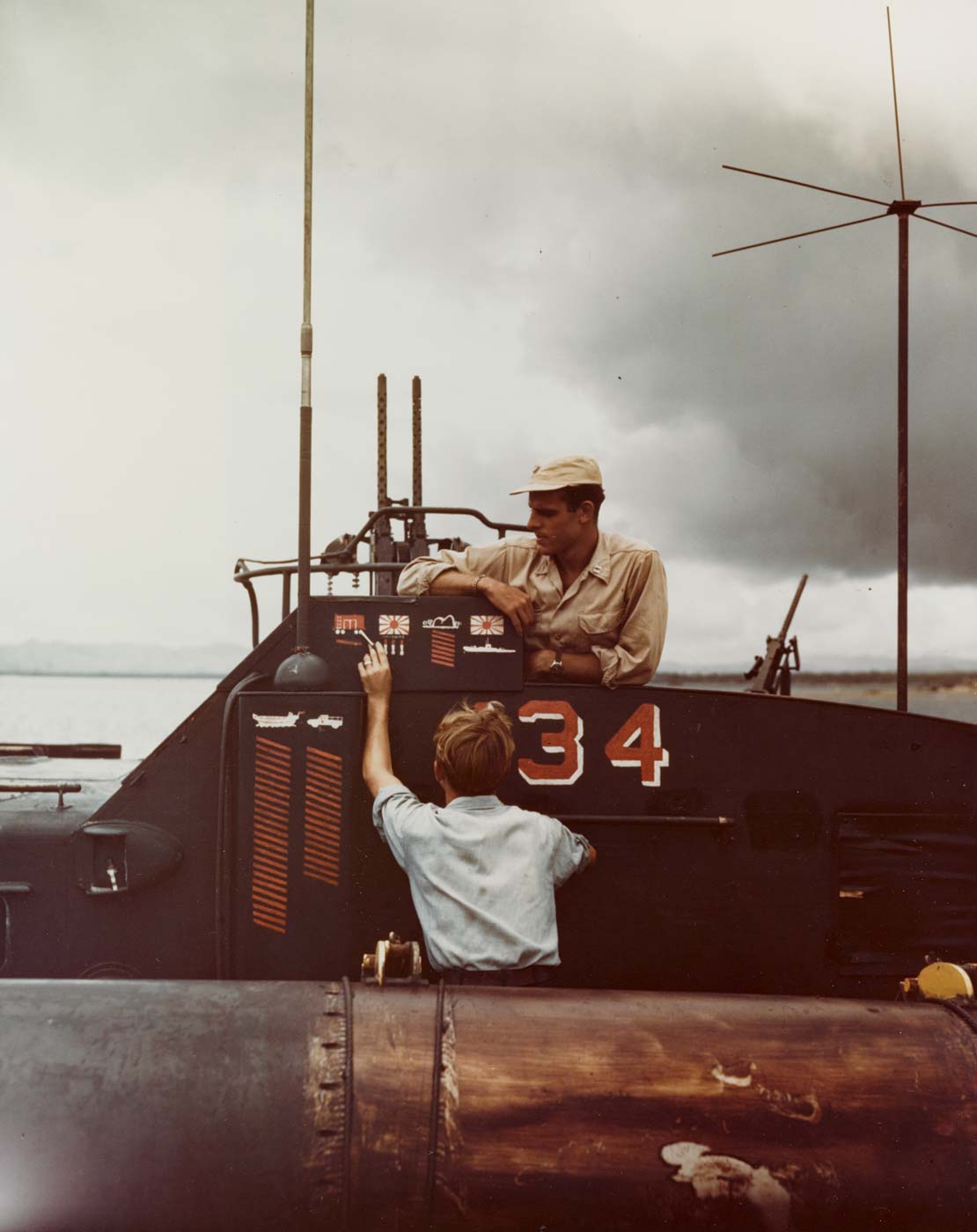 PT-134 painting kills on boat
