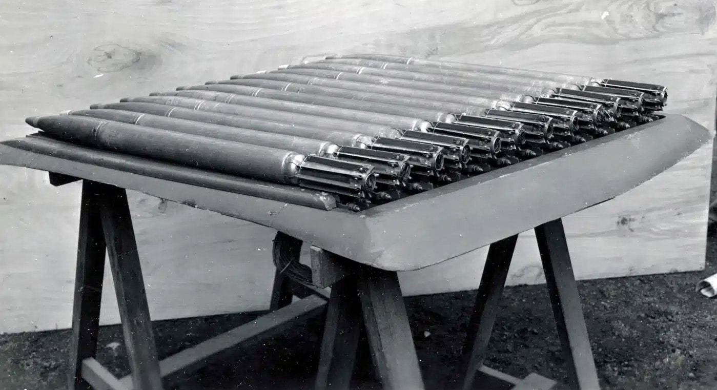 R4M 55mm air to air rockets used on Me 262