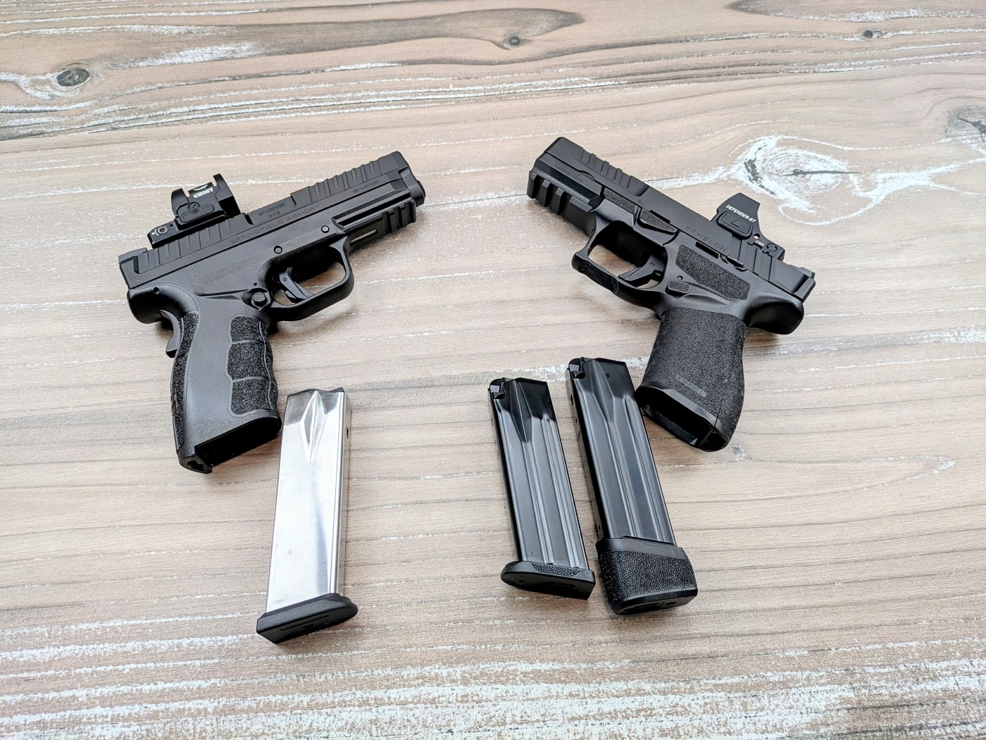 Springfield Armory XD and Echelon magazines