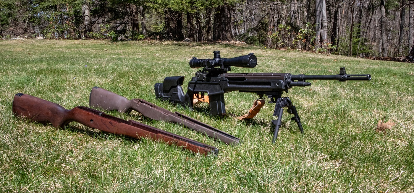 Springfield M1A with various stocks