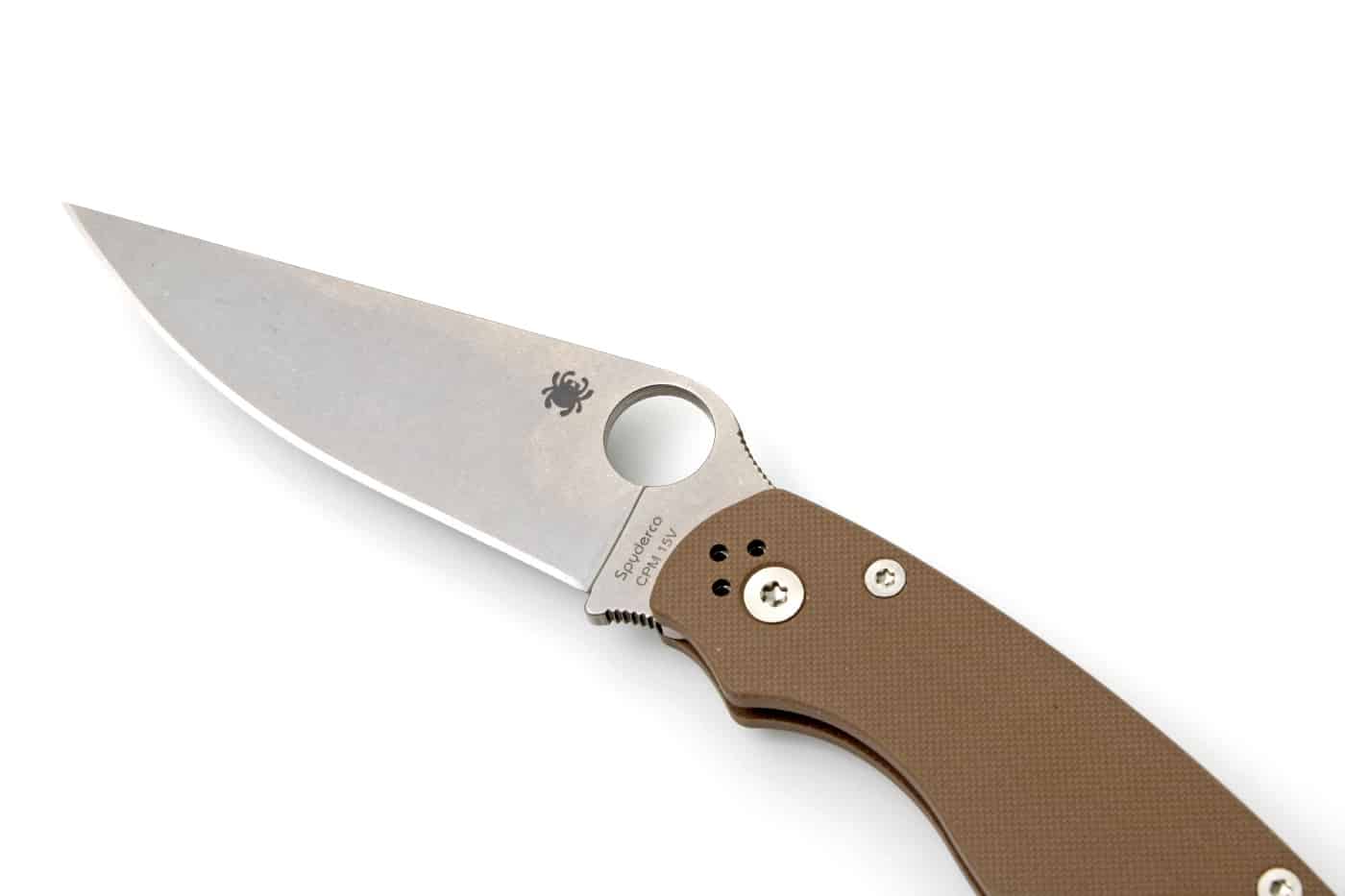 Spyderco Military 2 knife blade made of 14V steel
