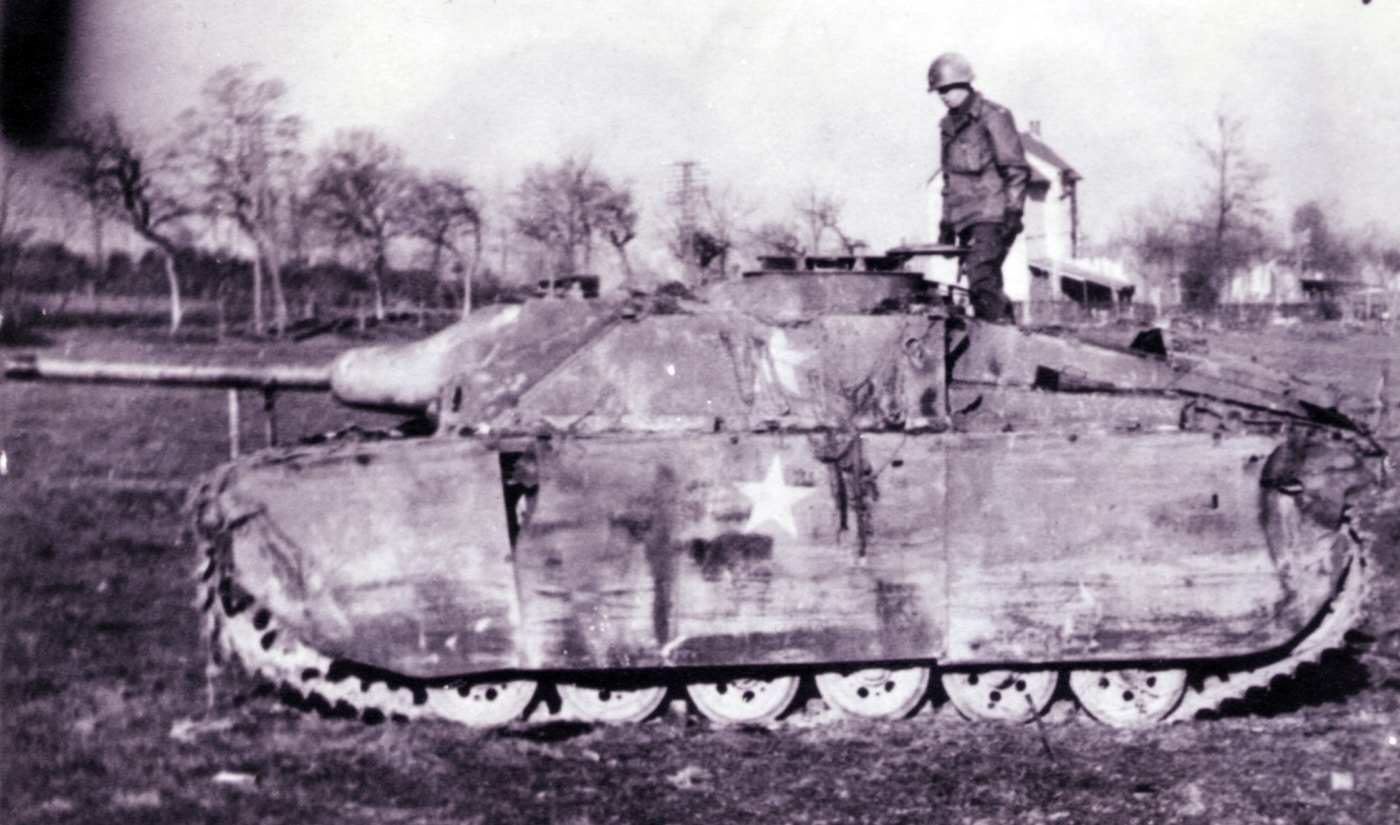 Stug III Panzer Brigade 150 captured