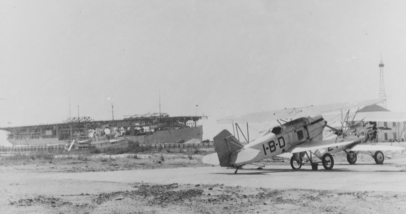 USS Langley at Pensacola NAS