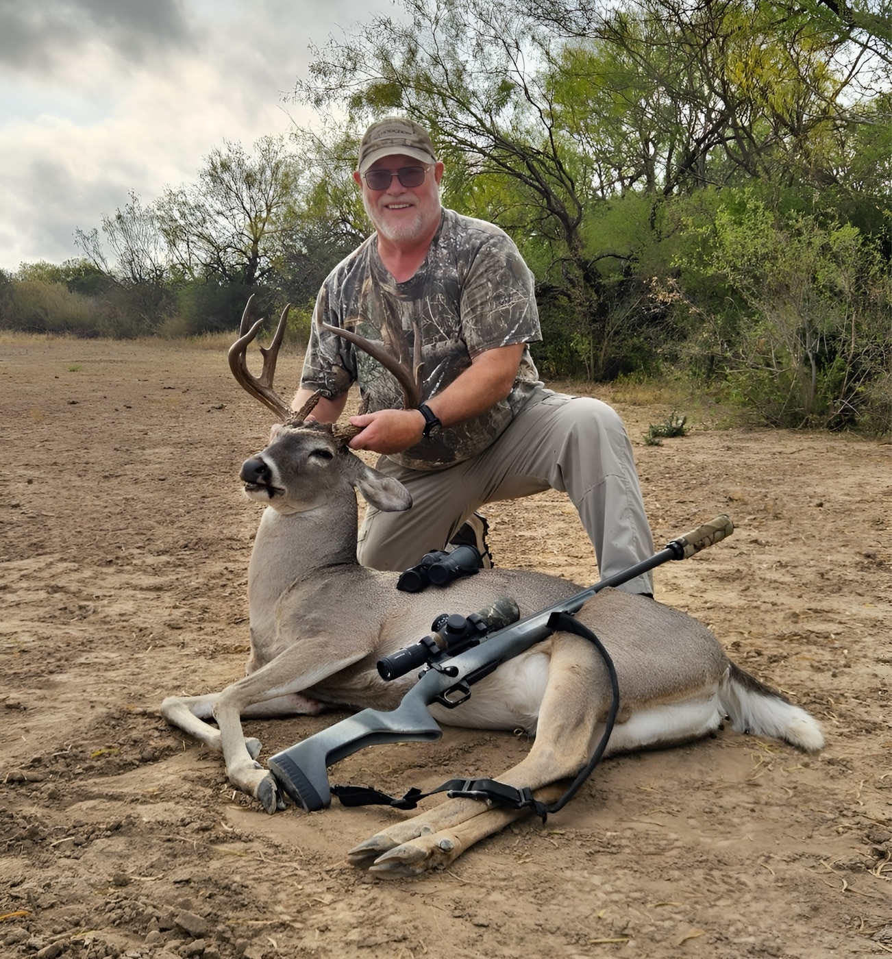 author hunting with Dead Air Sandman S sound suppressor