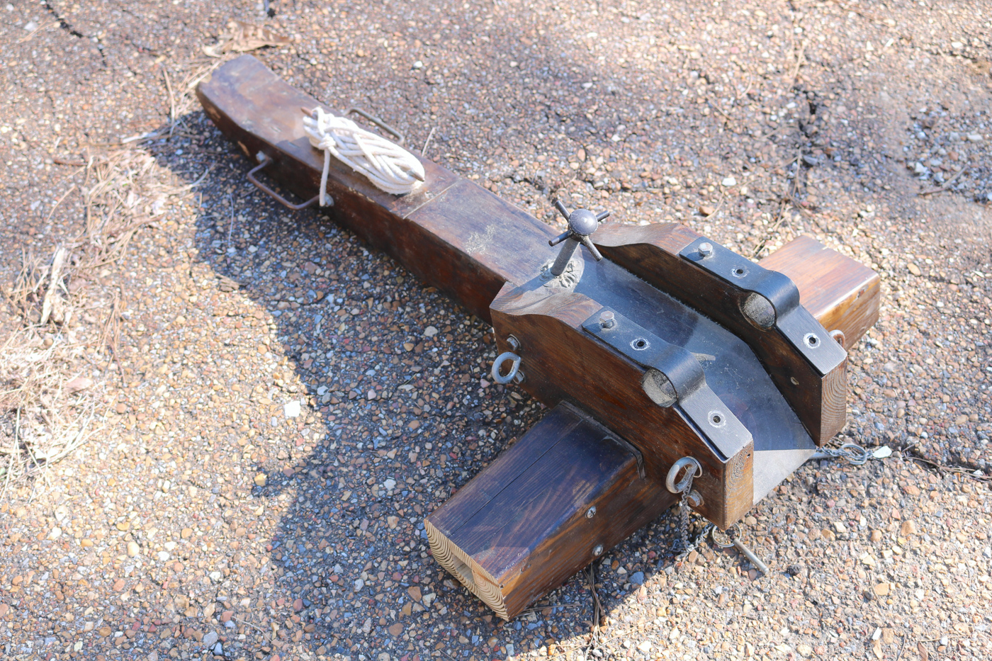 cannon trail in how to make a cannon article