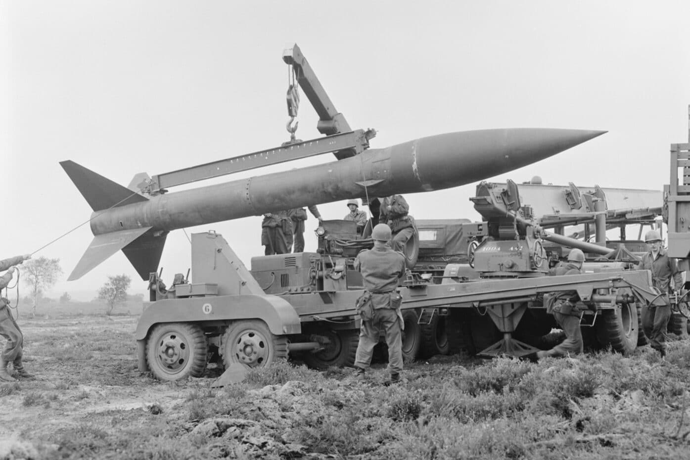 loading the Honest John rocket