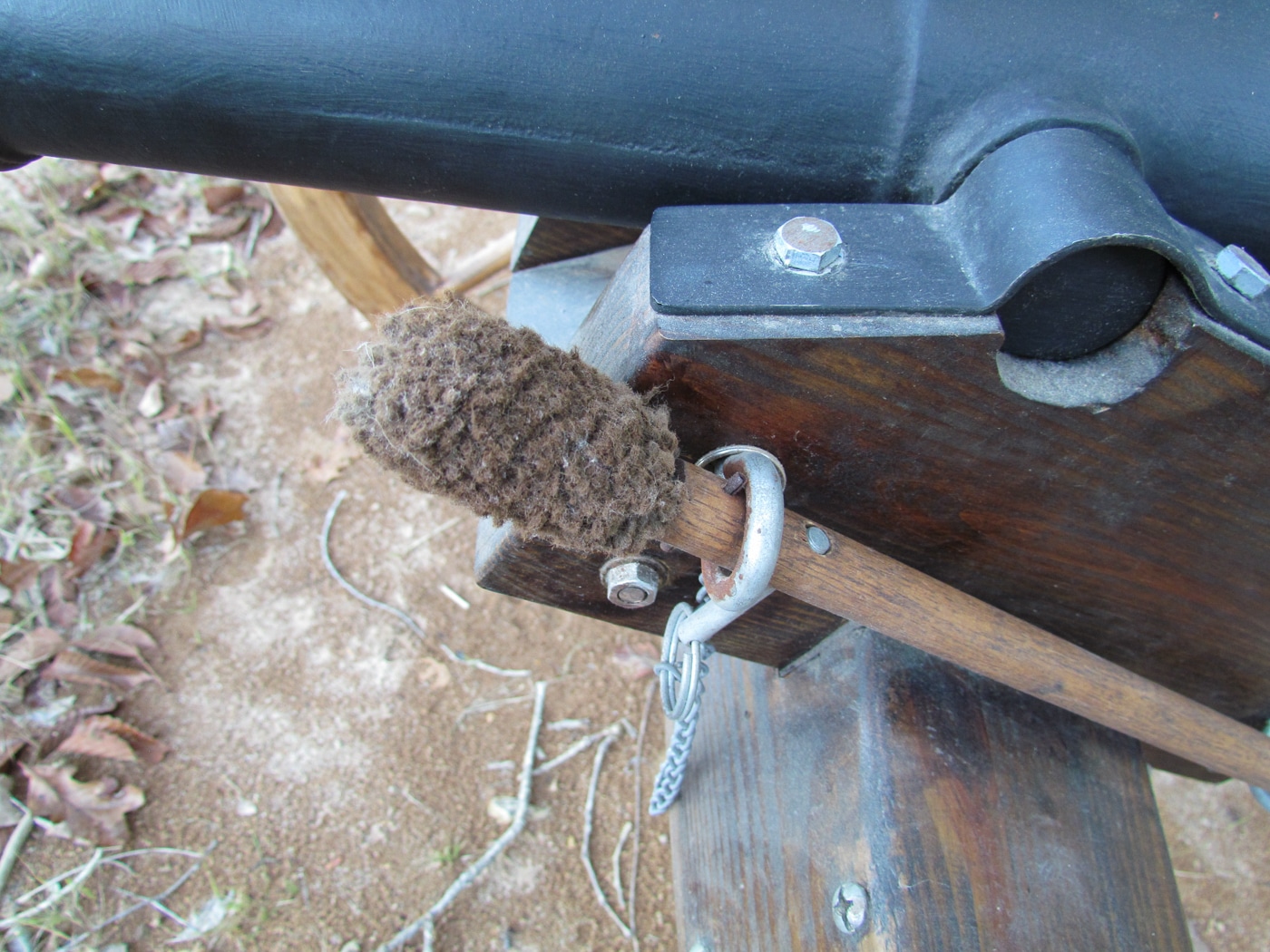 ramrod and swab for home made cannon