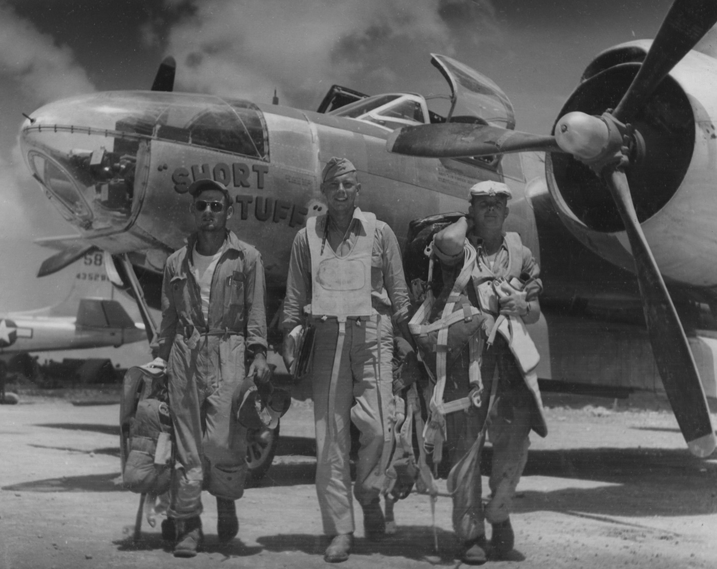 A-26 bomber crew redeployed to the Pacific Theater from European Theater