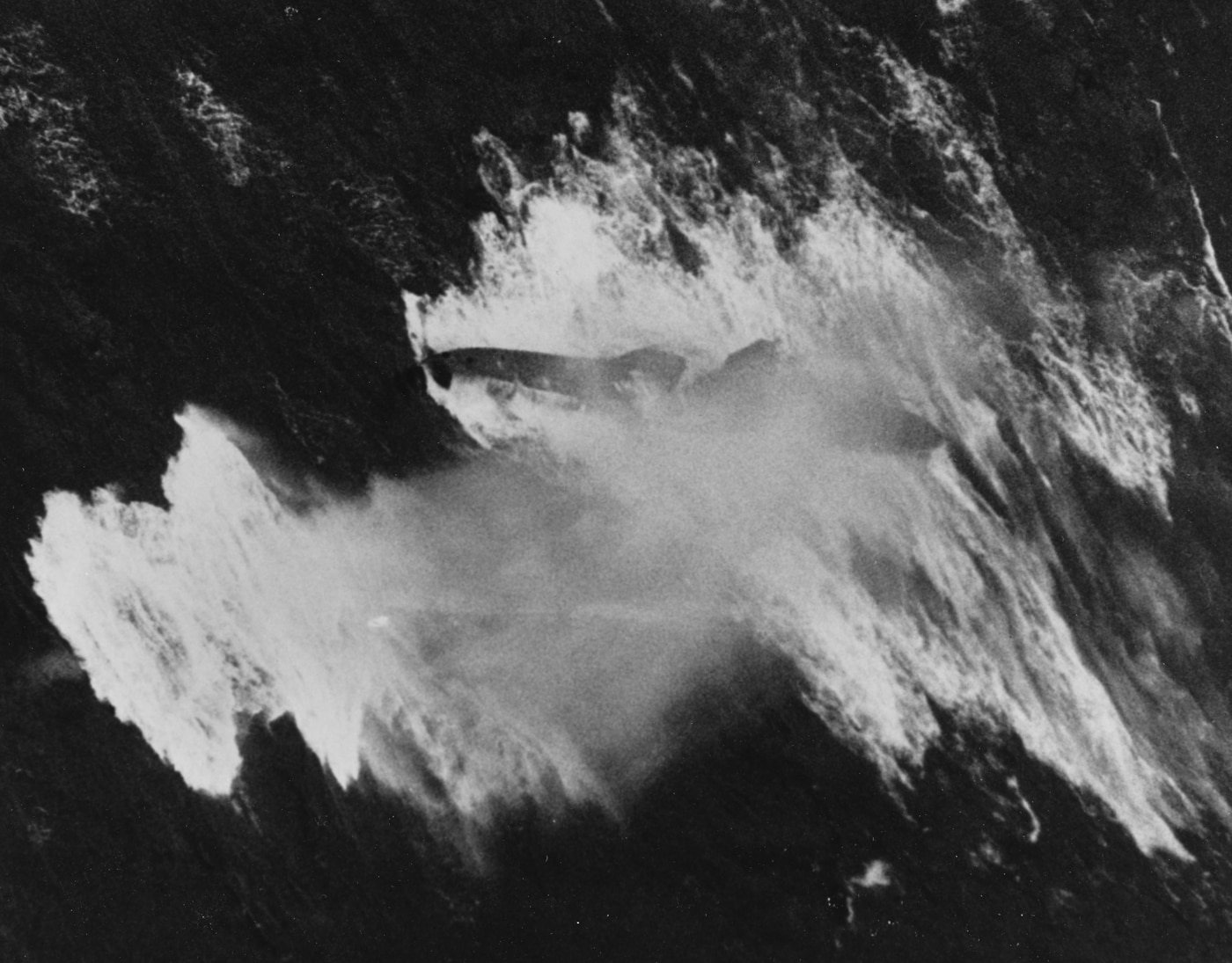 Grumman TBF Avenger sinks U-378 in the Atlantic Ocean
