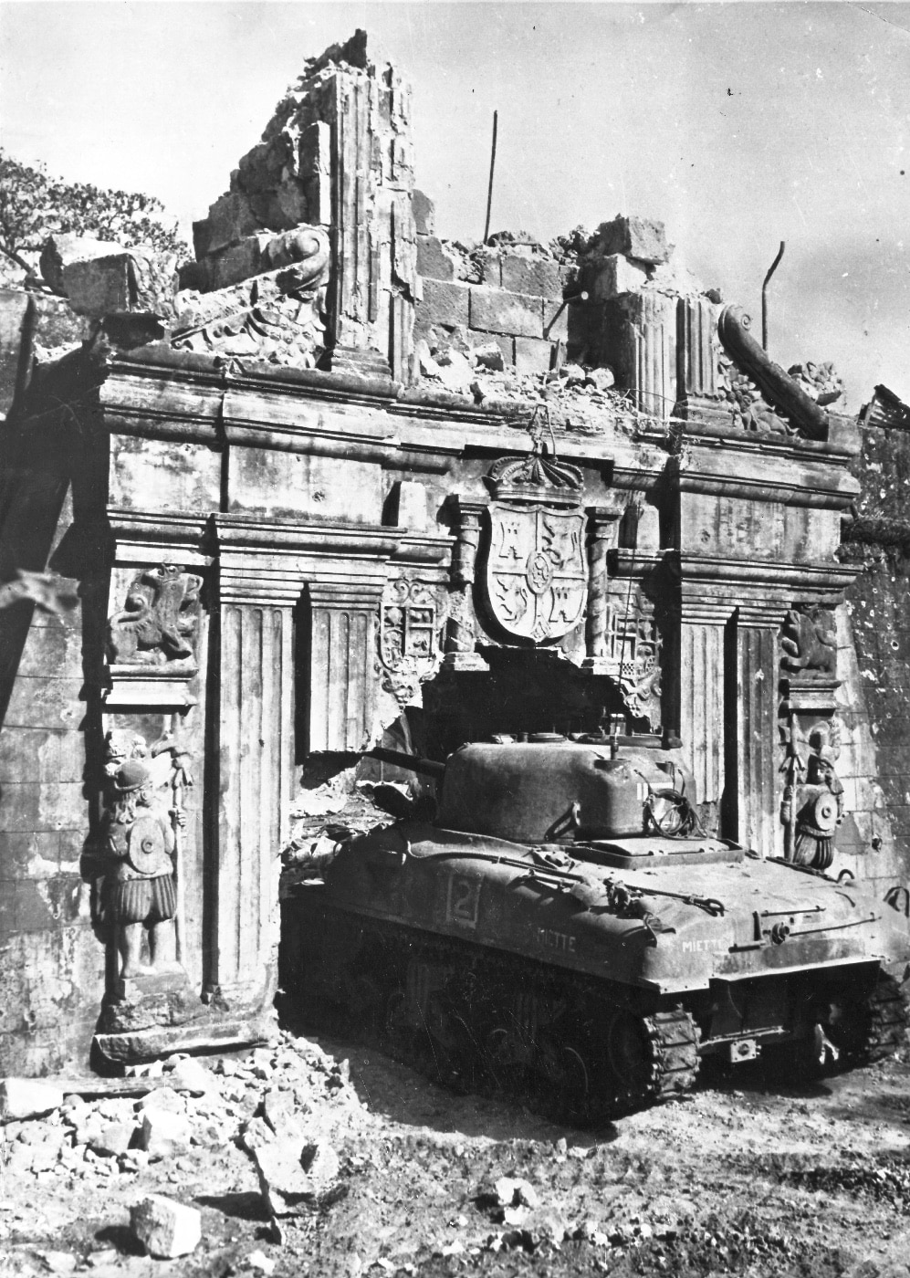 Sherman tank Manila shrine