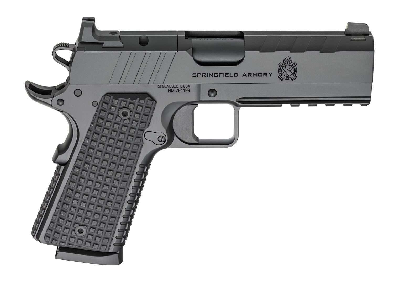 Springfield Emissary 1911 pistol for CCW pin match