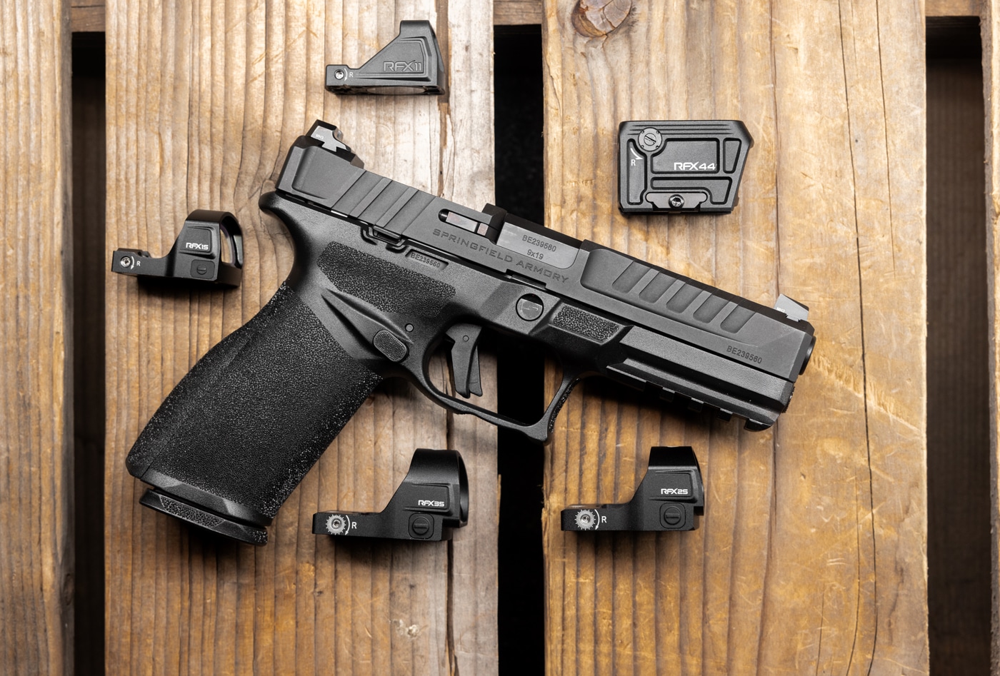 Viridian RFX reflex sights green dot