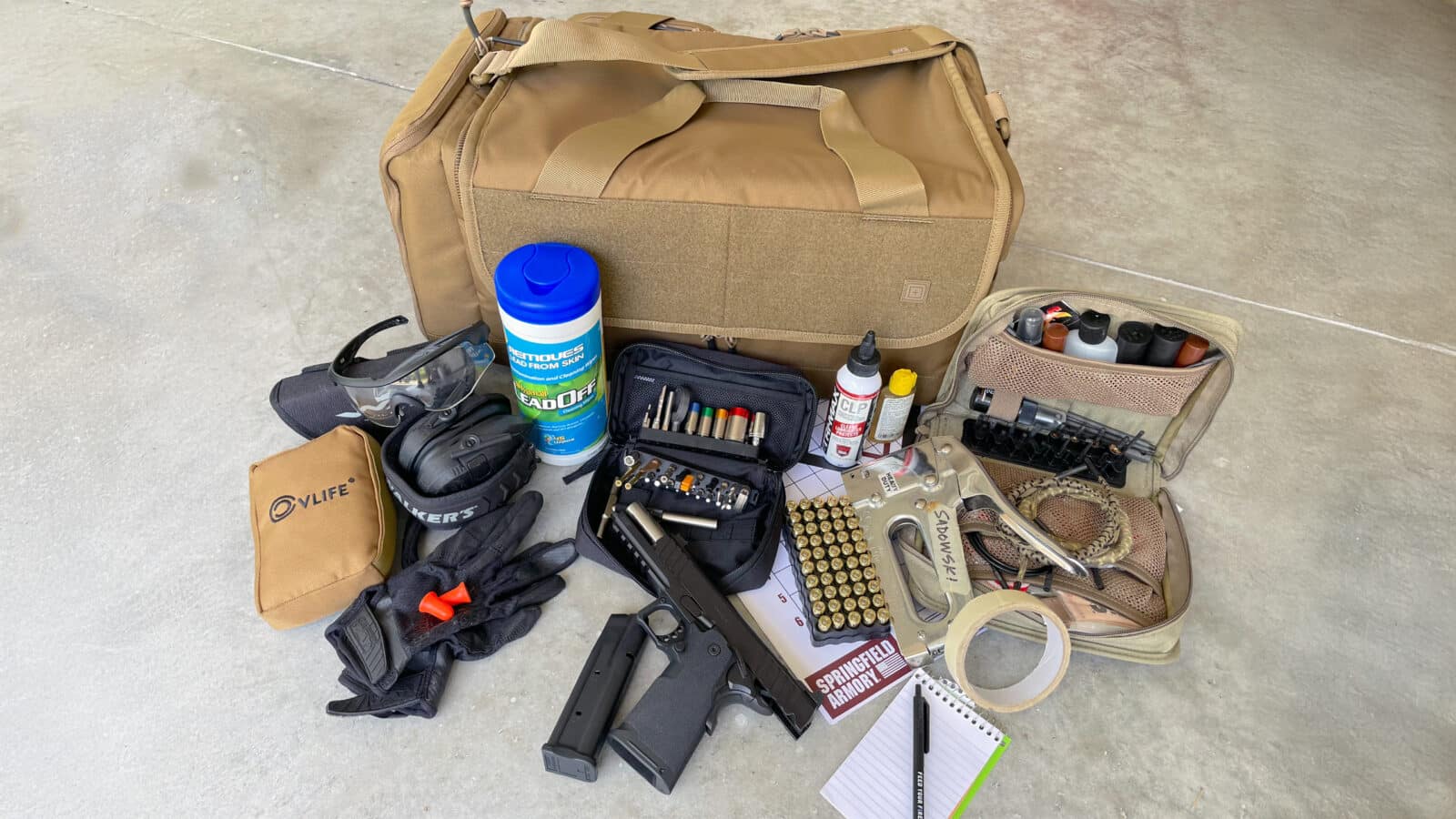 What You Should Carry in Your Range Bag