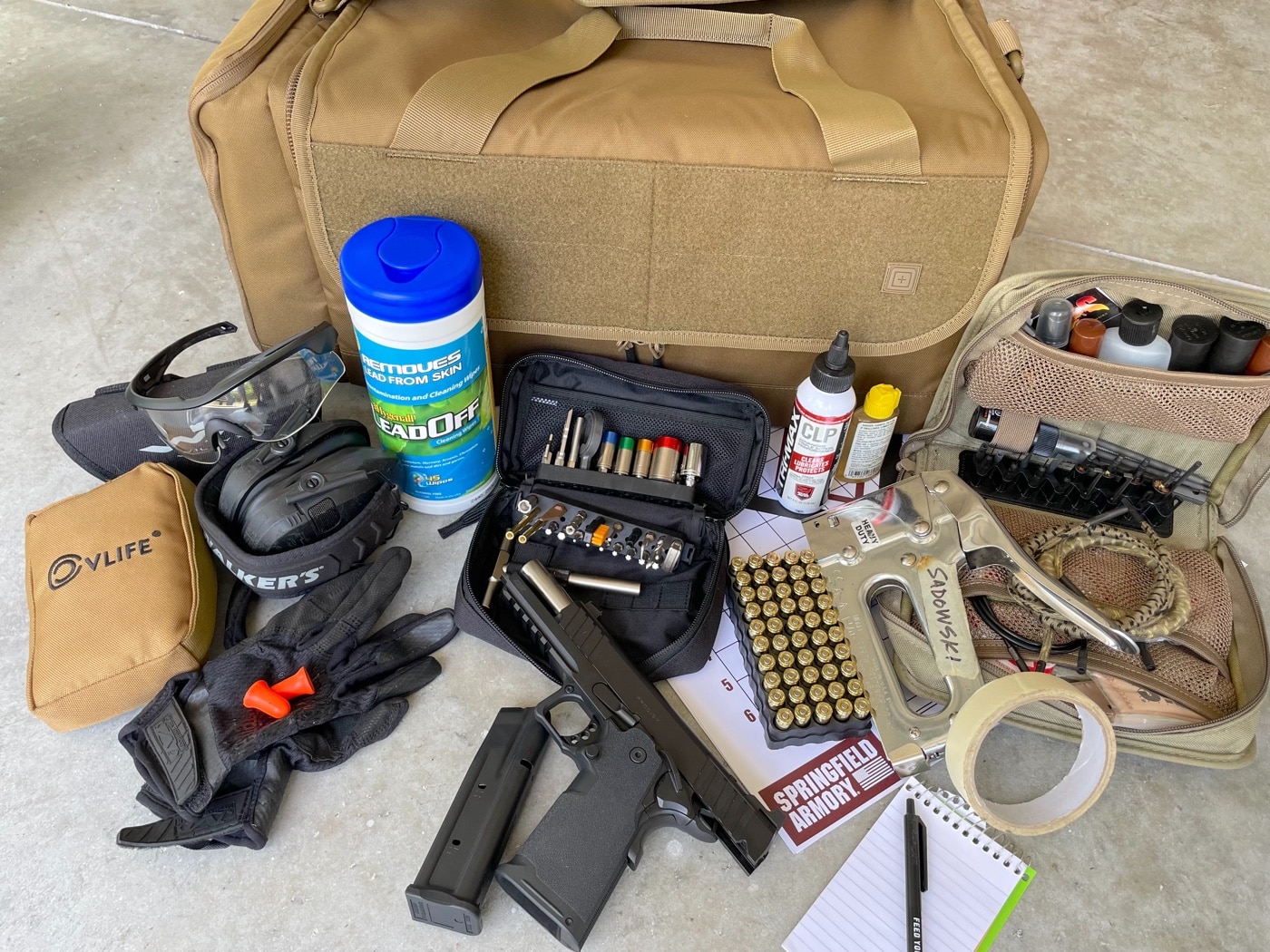 authors range bag