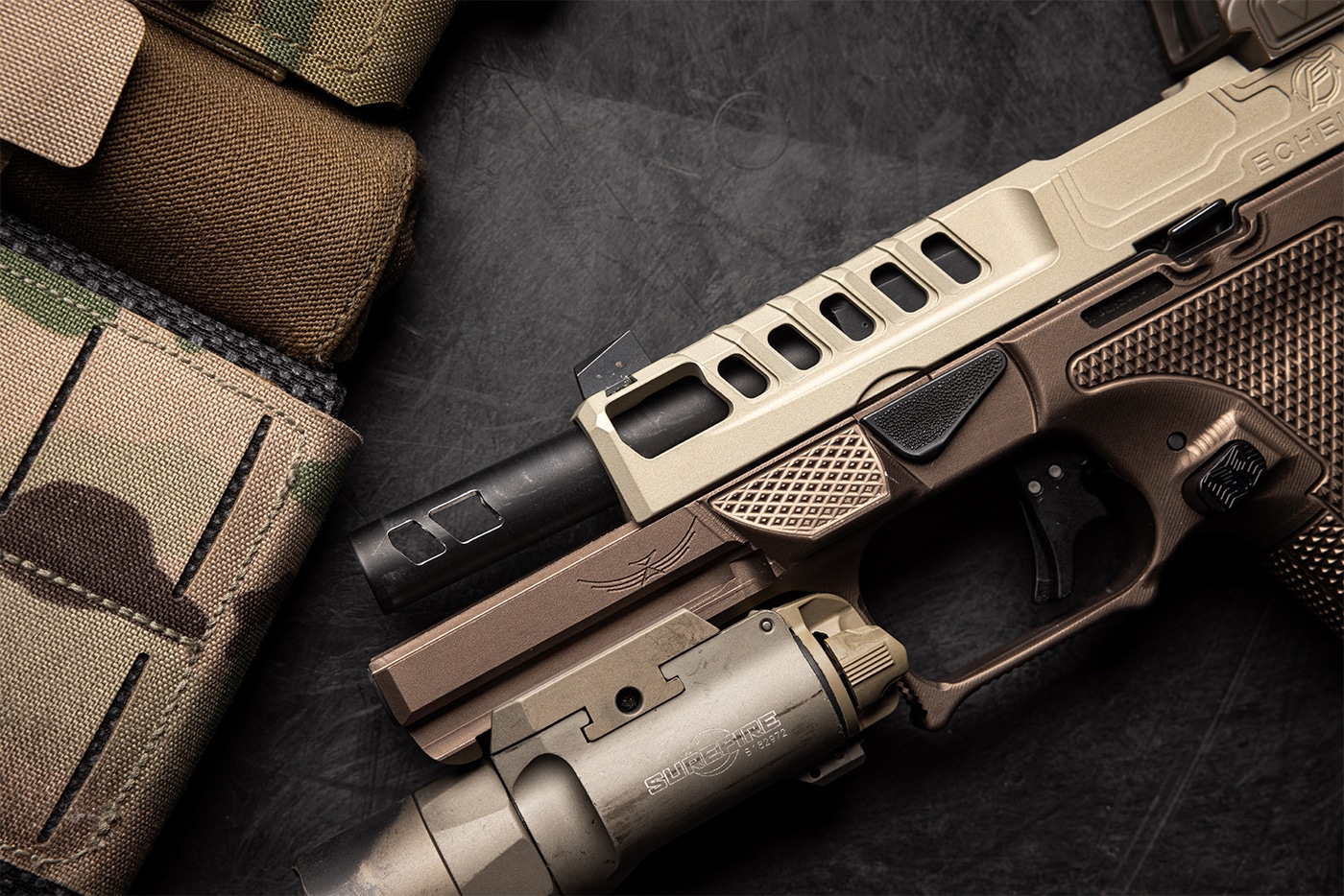 ported barrel and slide