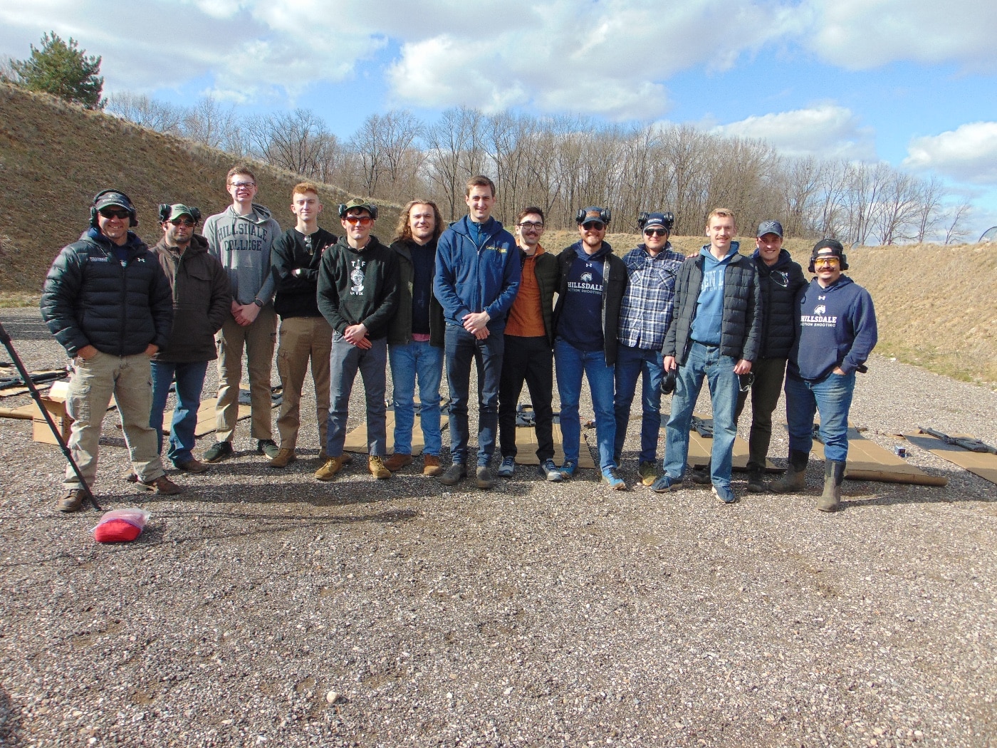 shooting class at Hillsdale College