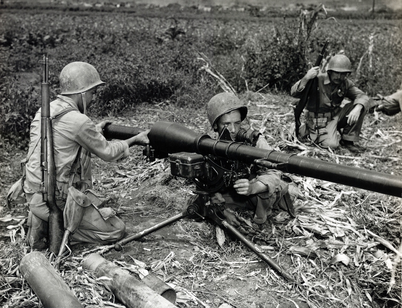 75mm M20 recoilless rifle USMC Korea
