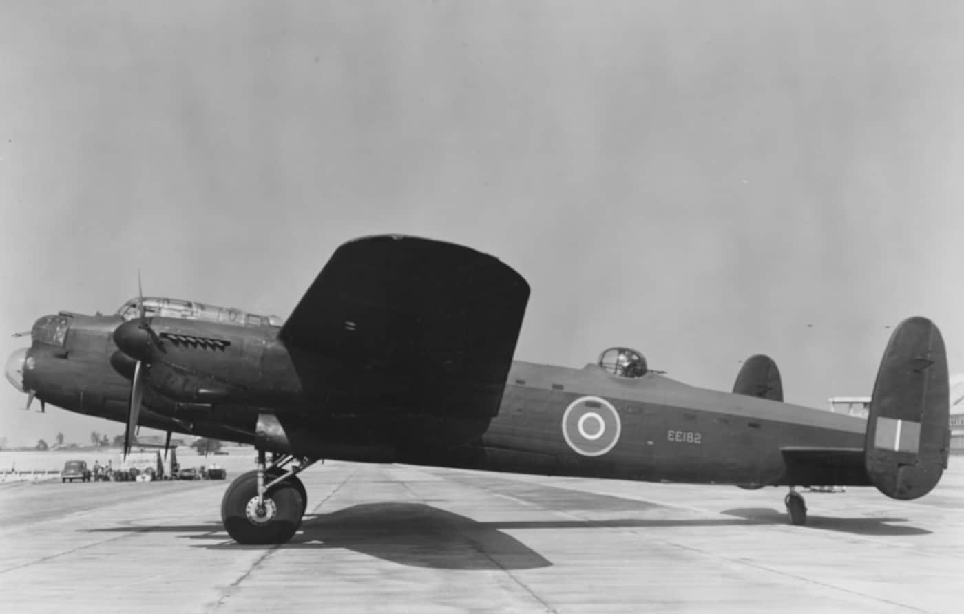 Avro Lancaster III left side view