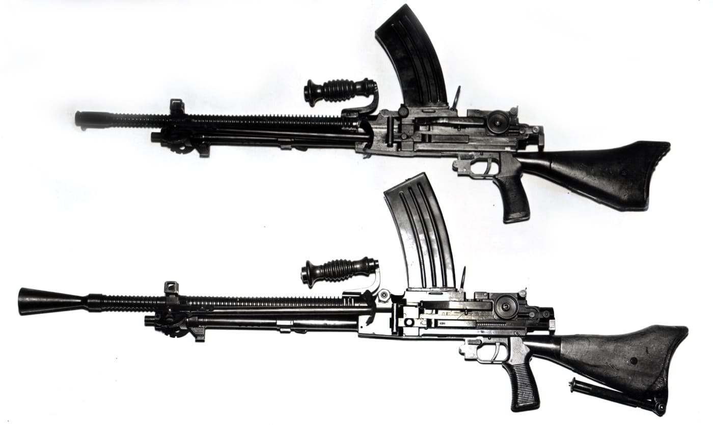 Japanese Type 96 and Type 99 machine guns