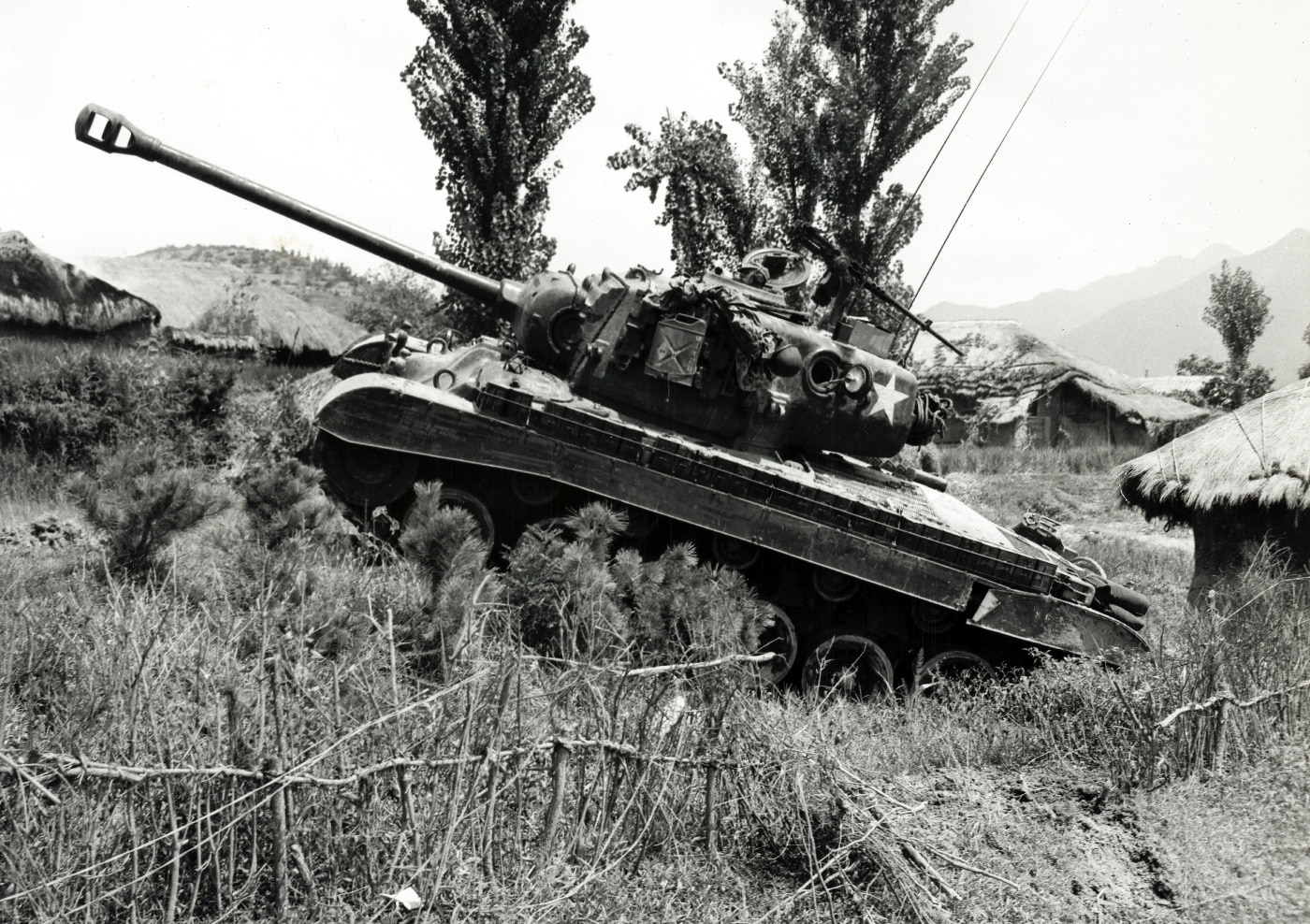 M26 Pershing tank Korean War 1950