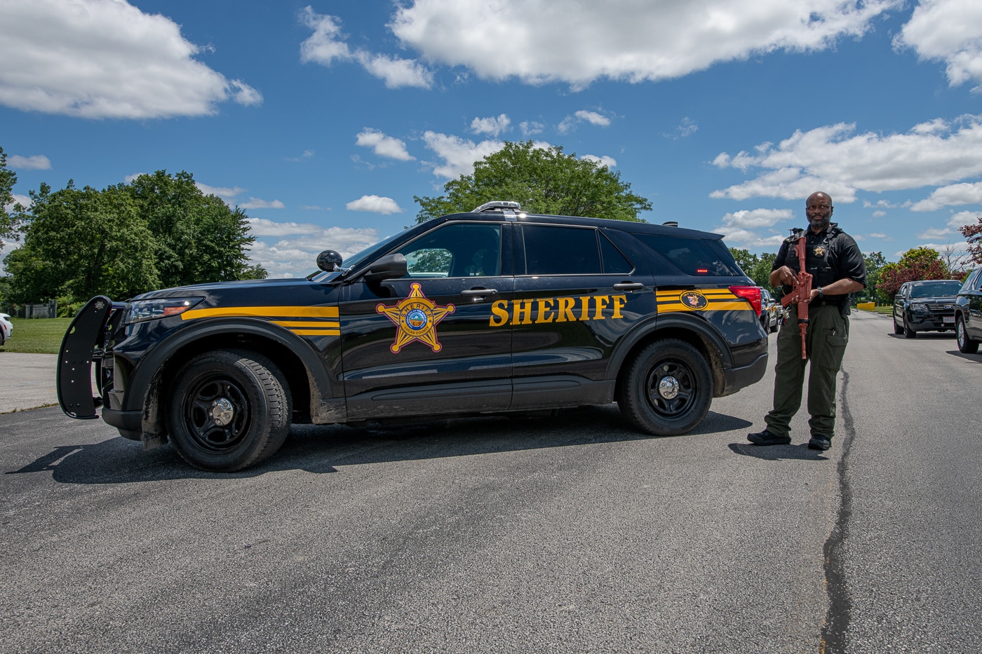 Lucas County Sheriff deputy during active shooter training