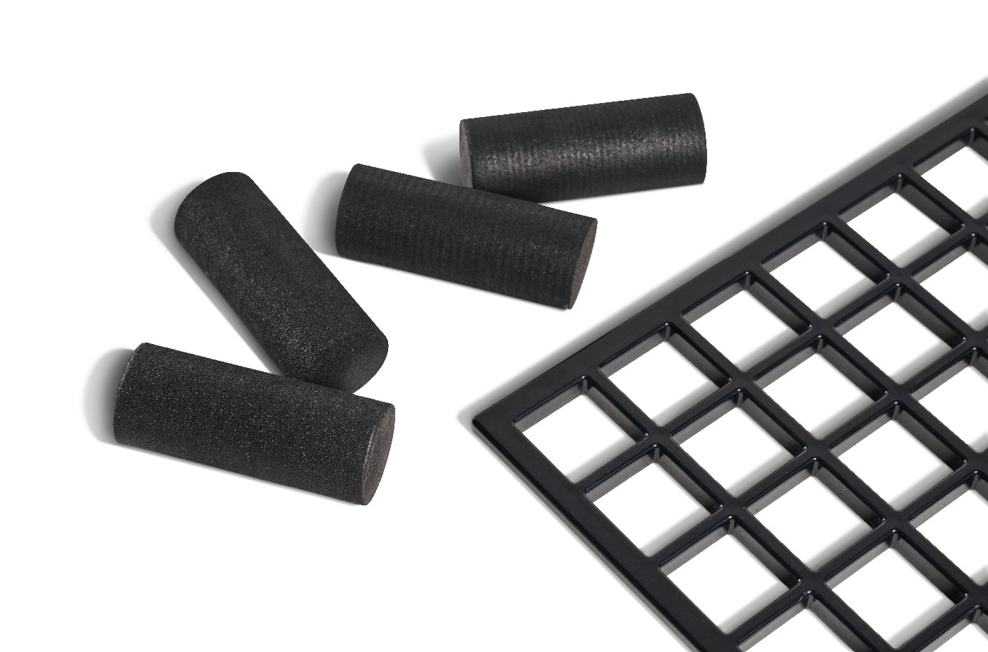 Re-Set foam pieces and grid