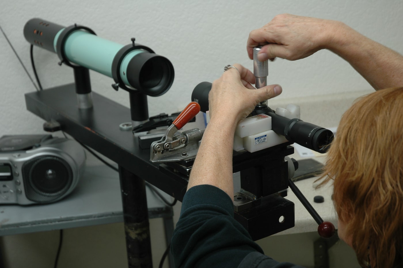 assembling a Burris scope