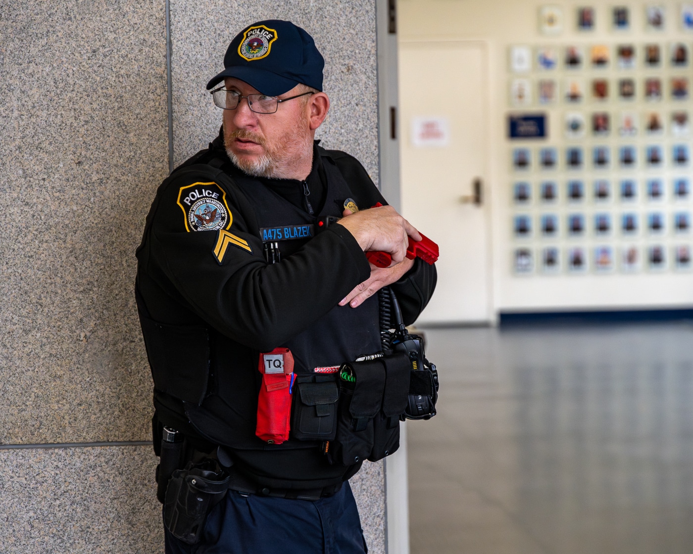 police officer in active shooter response