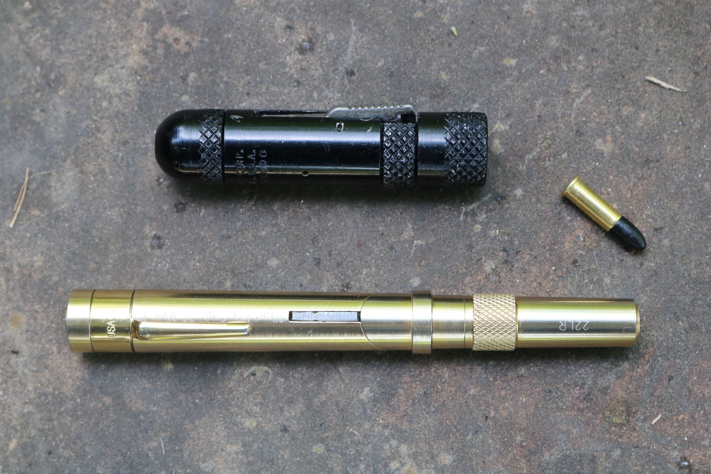 The image illustrates the BATFE’s classification of the MAC Stinger pistol as an “Any Other Weapon” (AOW). The Stinger’s small cylindrical design, which lacks a grip, magazine, or sights, did not allow it to fit into standard handgun or rifle categories. As a result, the Bureau of Alcohol, Tobacco, Firearms and Explosives placed it in the AOW category, which includes disguised firearms such as pen guns, cane guns, and other novelty-style weapons. This classification required the same registration process as suppressors and machine guns, though the transfer tax was only five dollars instead of the usual two hundred. The designation underscores how unconventional the Stinger’s design was during the Cold War era. The photo provides a visual reference to its status as a regulated firearm under federal law.