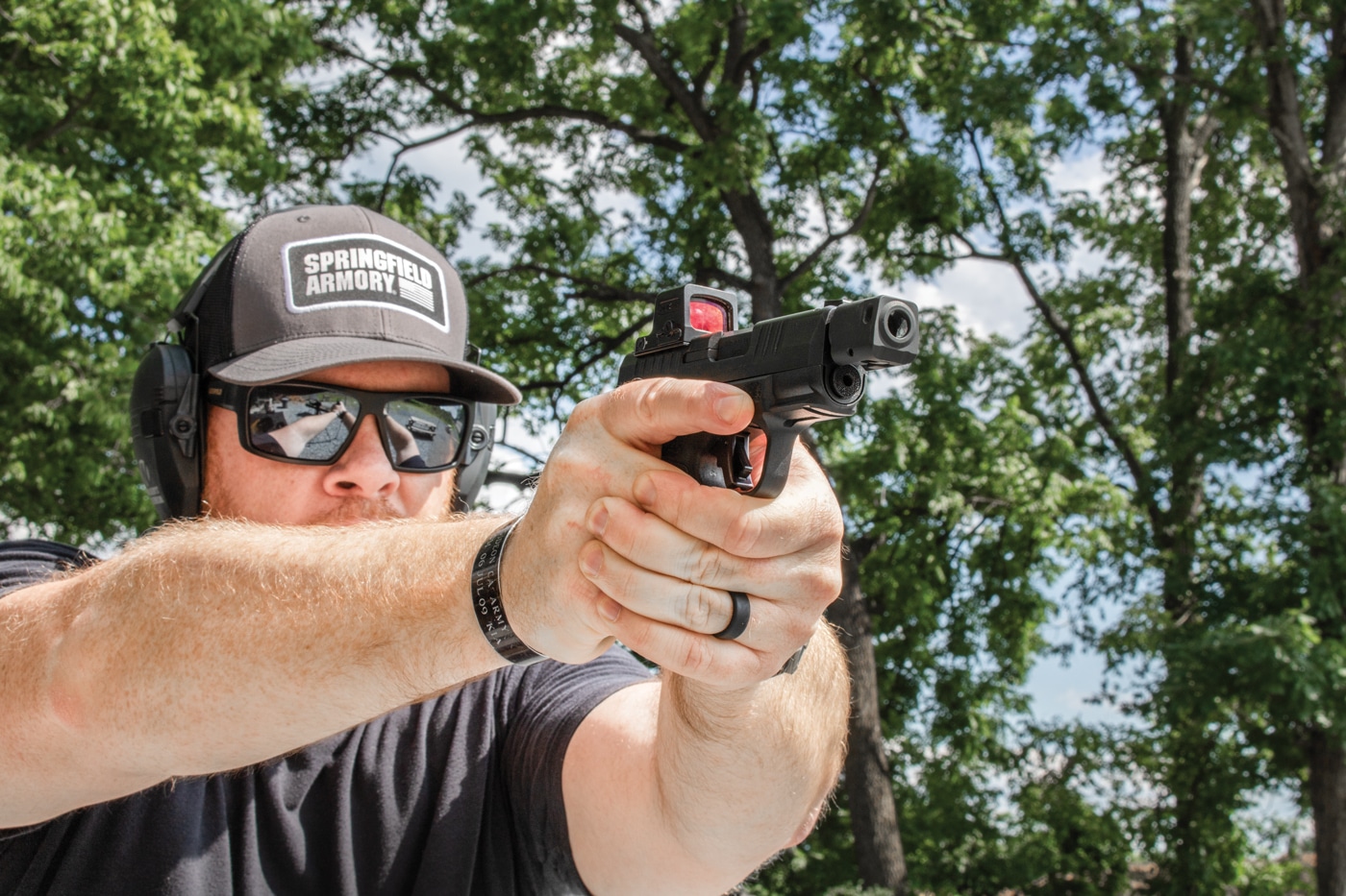 author shooting the RDP