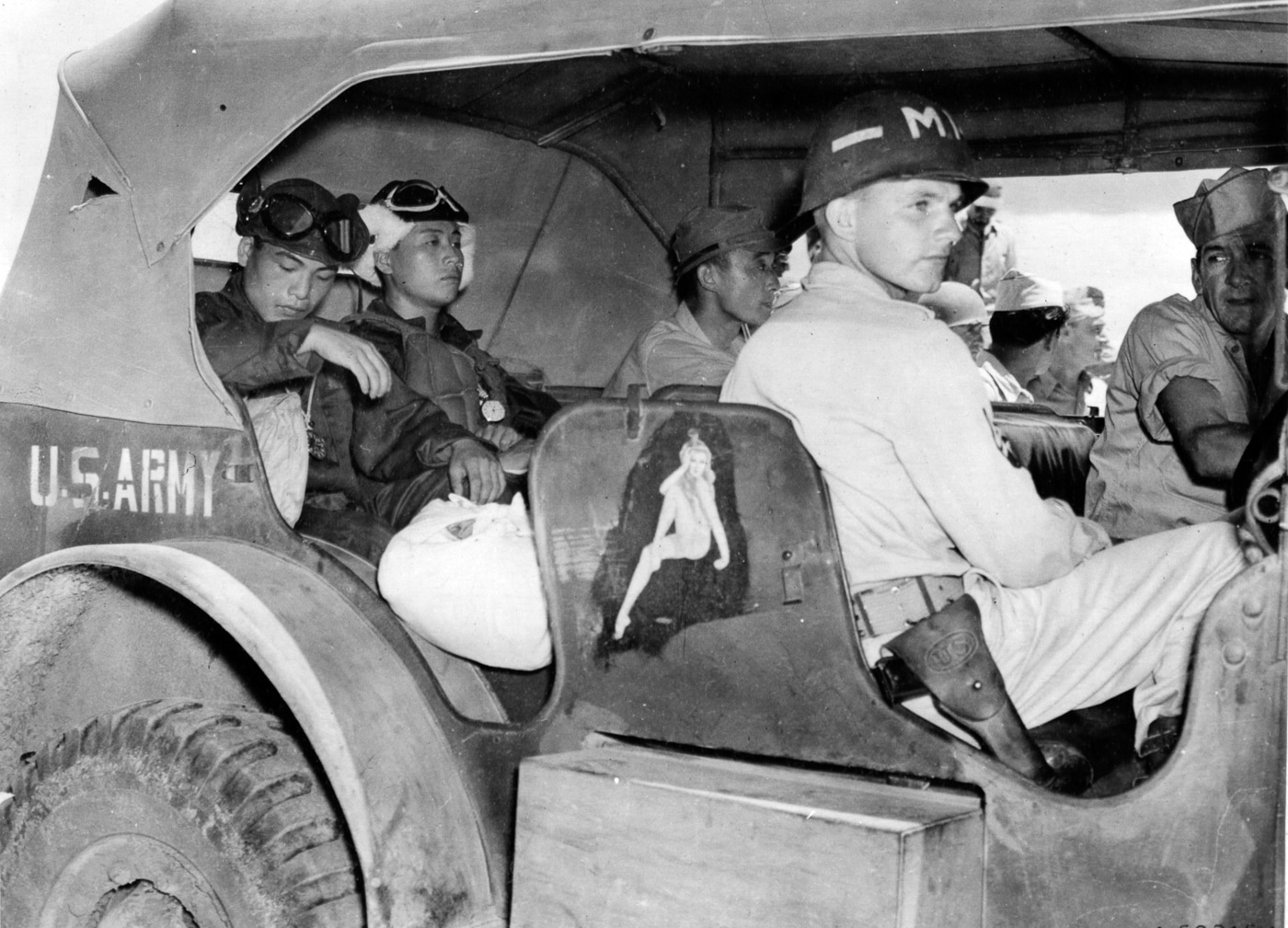 Japan Betty crew Ie Shima held as POWs