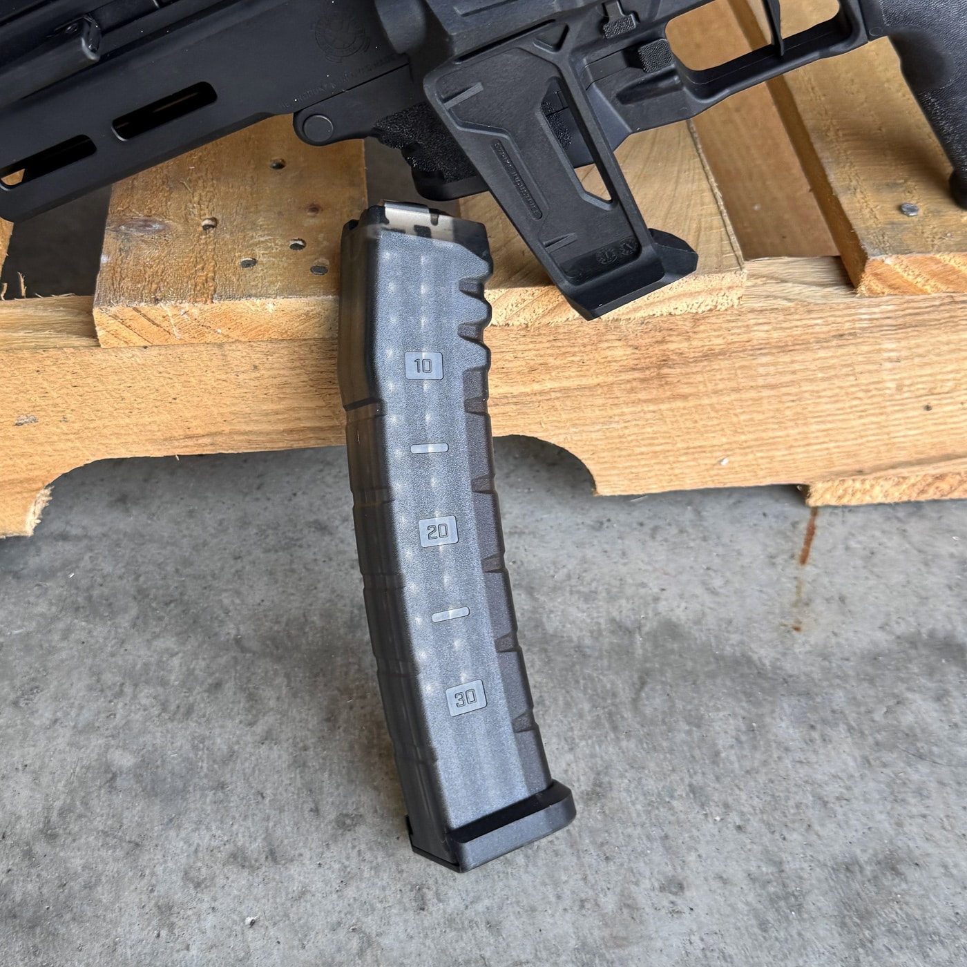 Springfield Armory Kuna truck gun with 30-round magazine showing extended capacity advantage for defensive pistol applications and sustained engagements. Kuna 9mm pistol featuring high-capacity magazine providing significantly more ammunition than standard concealed carry handgun options. Springfield Armory truck gun magazine capacity demonstrating enhanced firepower for vehicle defense and personal protection scenarios. Defensive pistol with 30-round Kuna magazine offering tactical advantage during multiple threat situations requiring extended engagement capability. Springfield Armory Kuna truck gun extended magazine showing increased ammunition capacity bridging gap between EDC pistol and rifle. Vehicle defense firearm featuring Kuna high-capacity magazine providing sustained fire capability without reload interruptions during emergencies. Springfield Armory Kuna pistol with 30-round magazine illustrating superior capacity compared to typical concealed carry handgun magazines. Truck gun ammunition capacity advantage shown through Kuna extended magazine offering defensive firepower for serious threat scenarios.