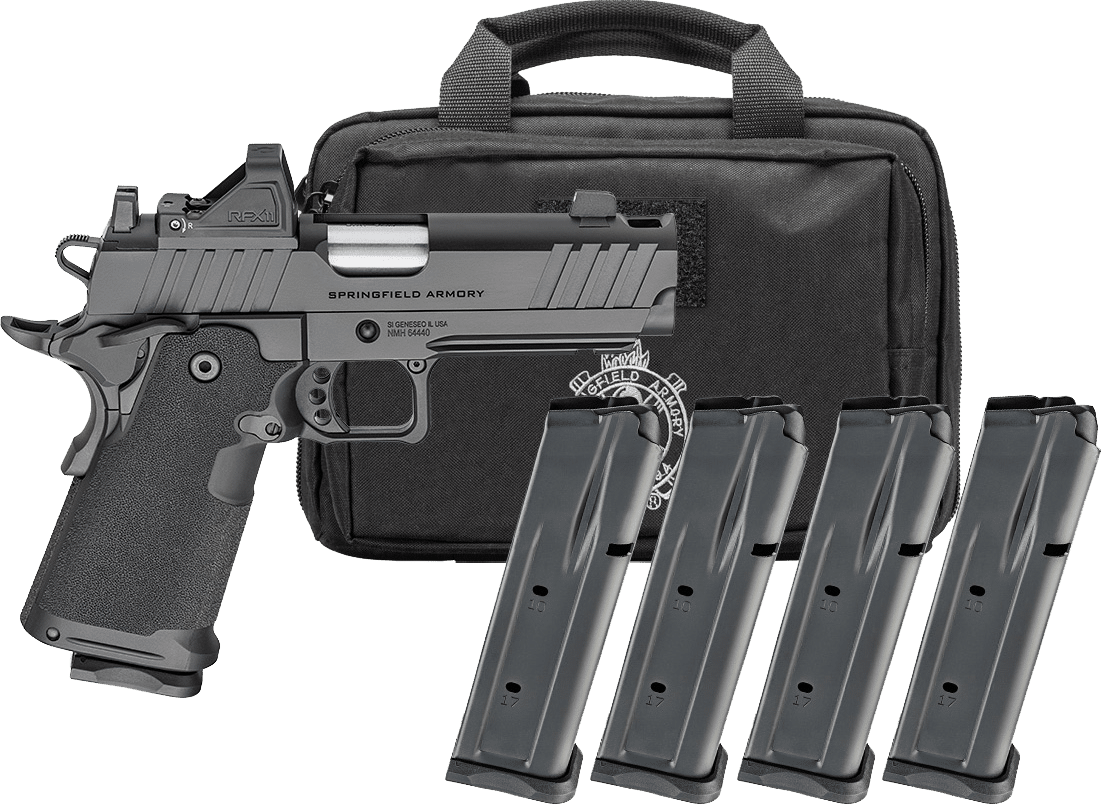 1911 DS Prodigy™ Comp 4.25" AOS, Gear Pac