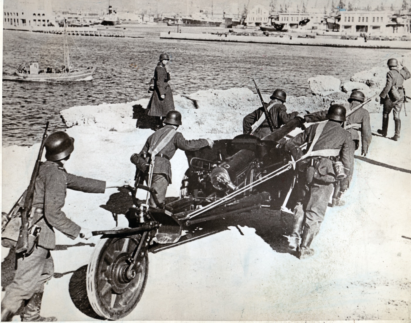 Pak 38 carriage allowed for improved ease of movement by infantry troops