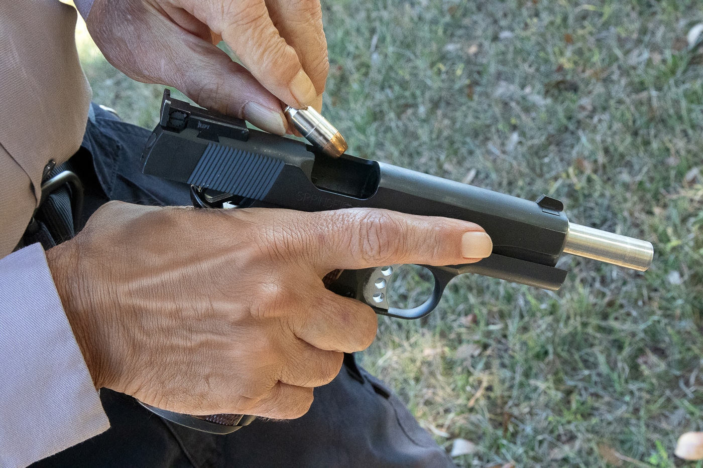 never drop slide on cartridge