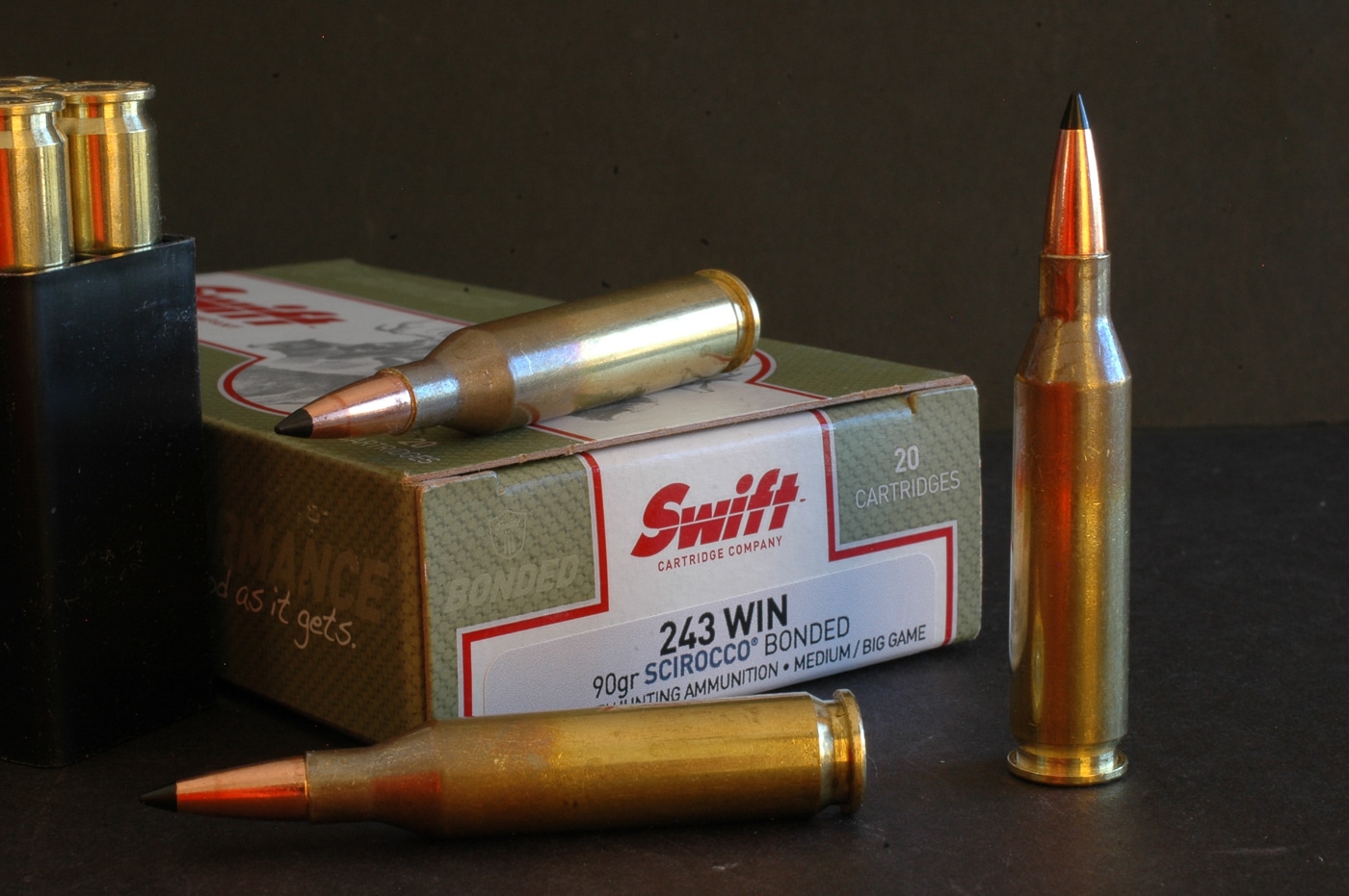 243 Win Swift ammo
