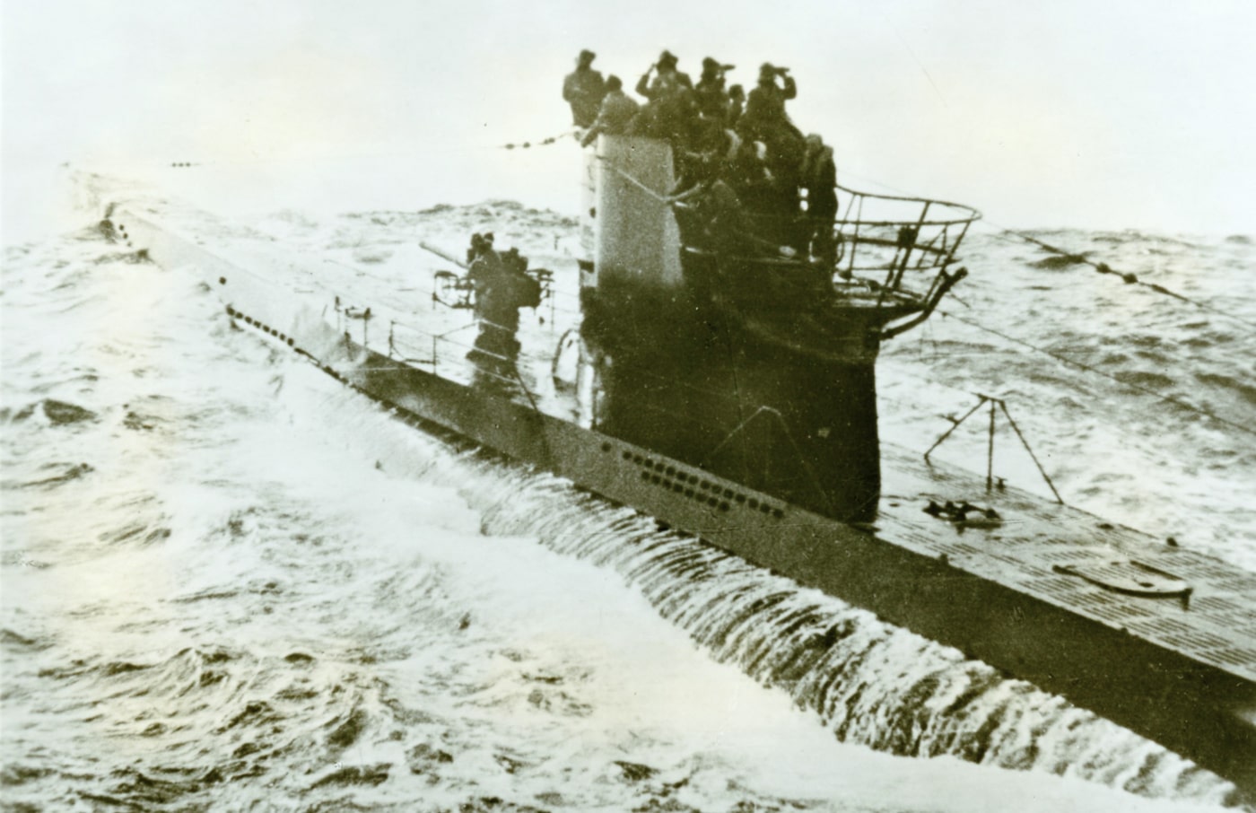 German U-Boat on patrol