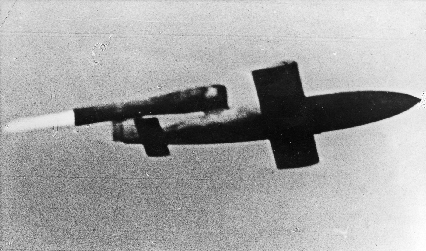 German V-1 in flight