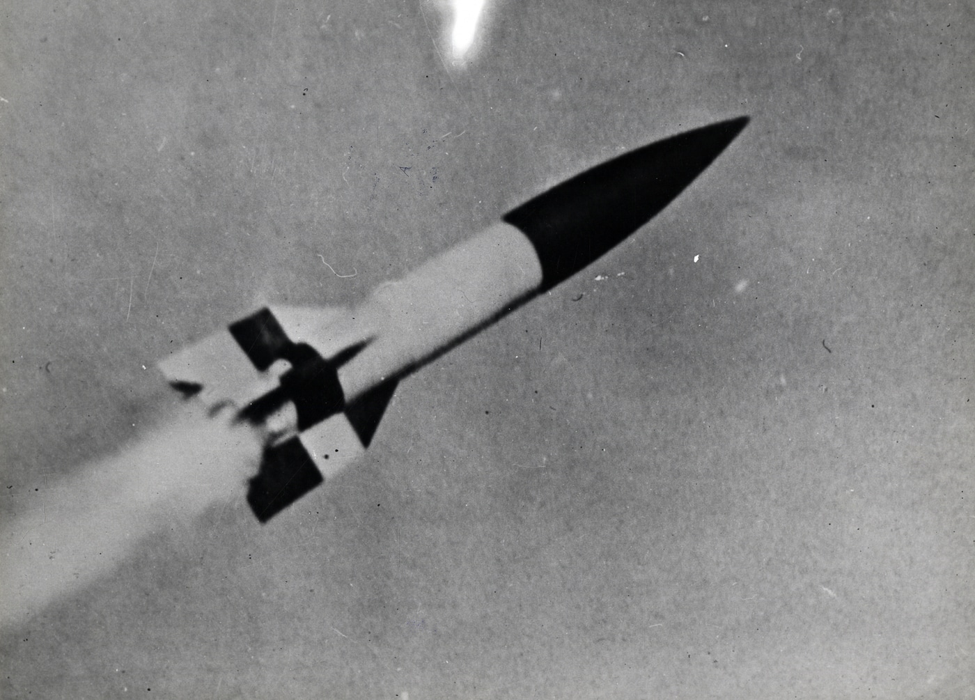 German V-2 in flight