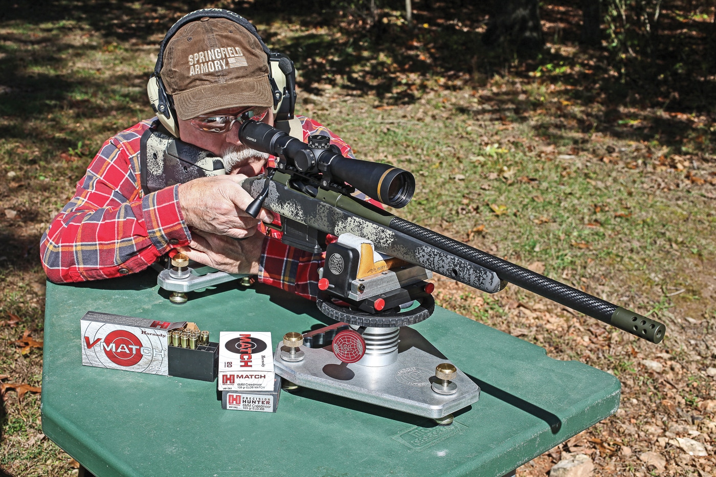 author made good use of the Ransom Diamond Series rifle rest system
