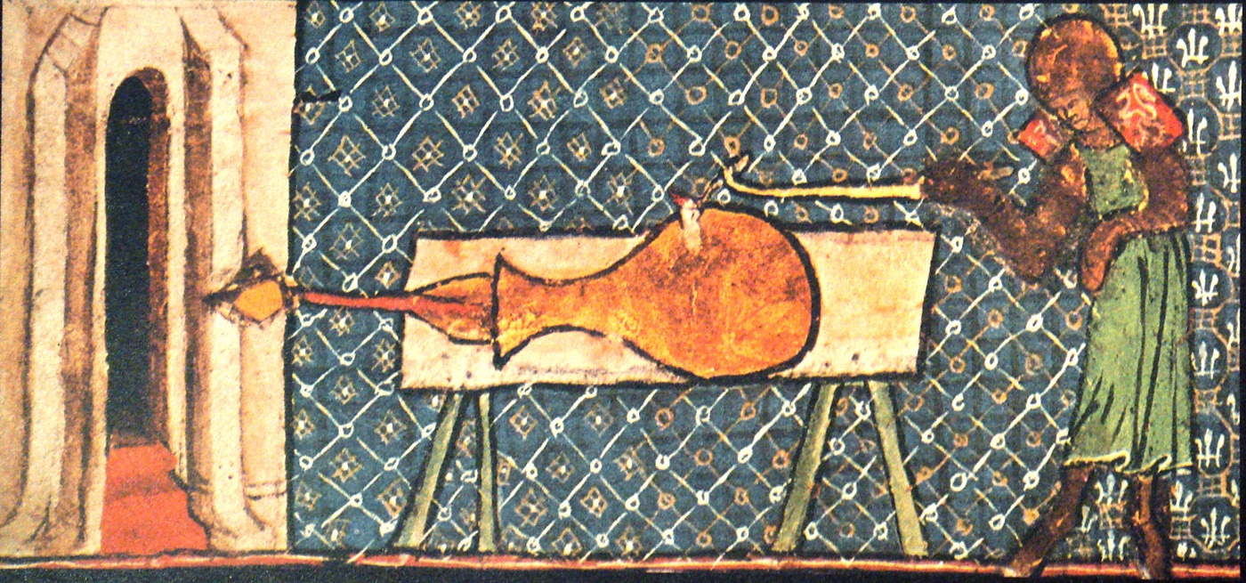 A  medieval manuscript illustration from 1323 depicts a primitive cannon with a soldier preparing to fire it, showing a vase-shaped metal tube mounted on a wooden frame. Gunpowder origins trace to ancient Chinese alchemists. Early explosive compounds contained saltpeter mixtures. Medieval Europeans adapted black powder formulas. Firearms development accelerated during the 14th century. Gunpowder history includes dangerous experimentation phases. Artillery evolution began with crude prototypes. Black powder technology spread across continents. Ancient propellants revolutionized combat tactics.