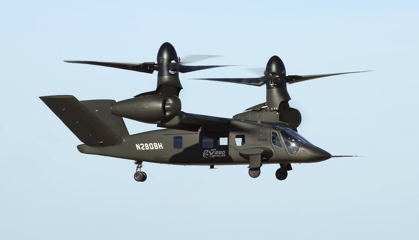 officially named MV-75 this is the prototype V-280 in flight