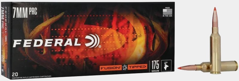 Federal Fusion Tipped Rifle 7mm PRC 175 gr.