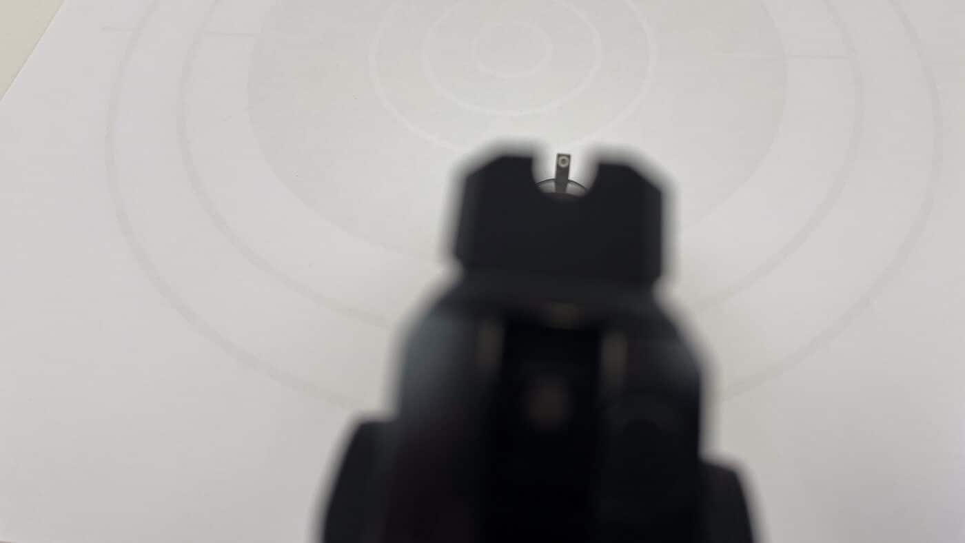 proper sight alignment