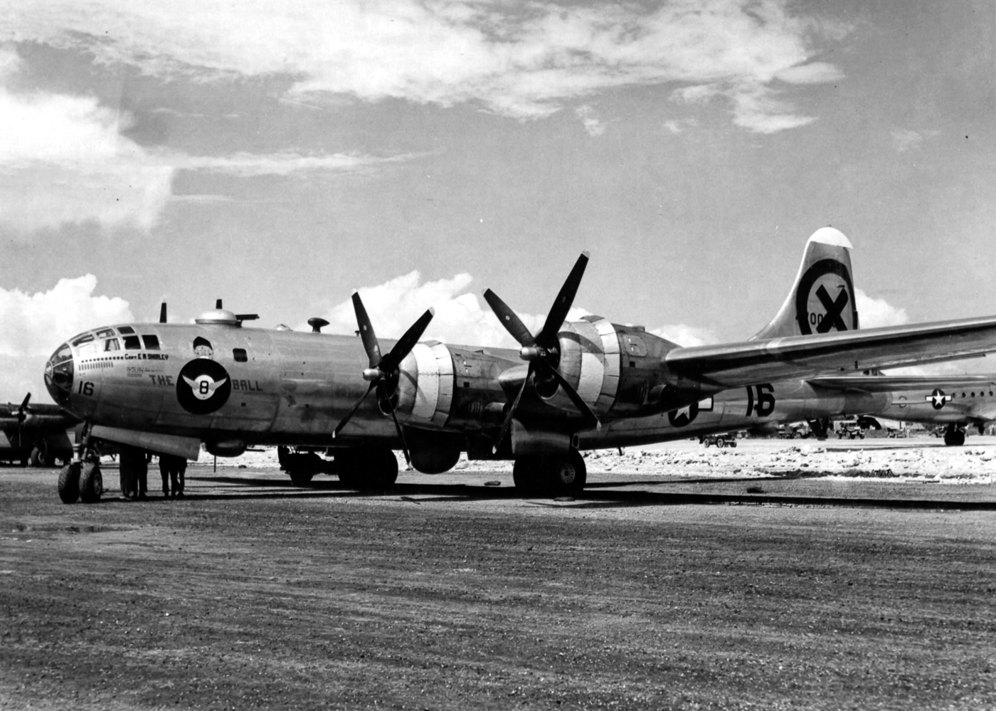 B-29 at Yontan Field July 1945