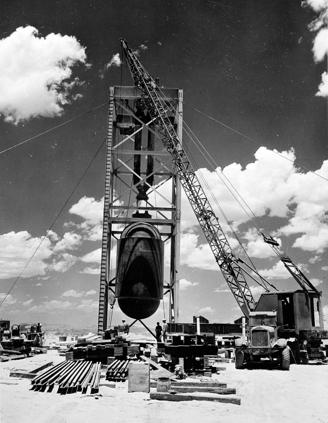 Jumbo device at Alamogordo