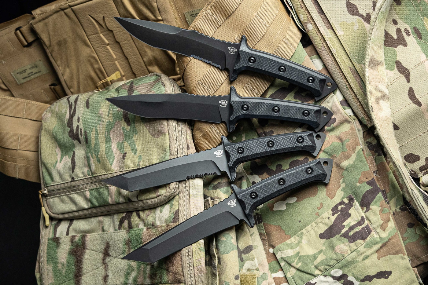 Riptide family of knives