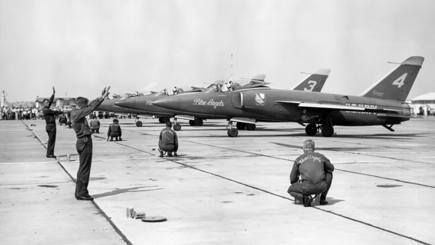 US Navy Blue Angels F-11 Tiger