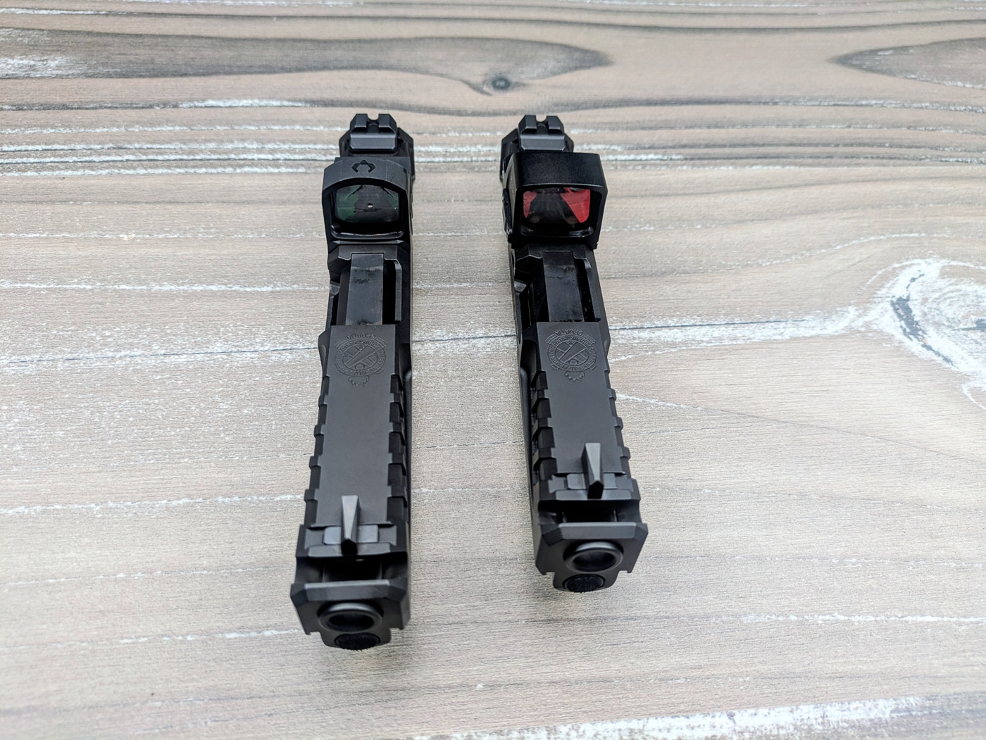 The half-inch difference in barrel length might not sound like much, but it affects everything from holster choice to how the pistol balances in your hand.