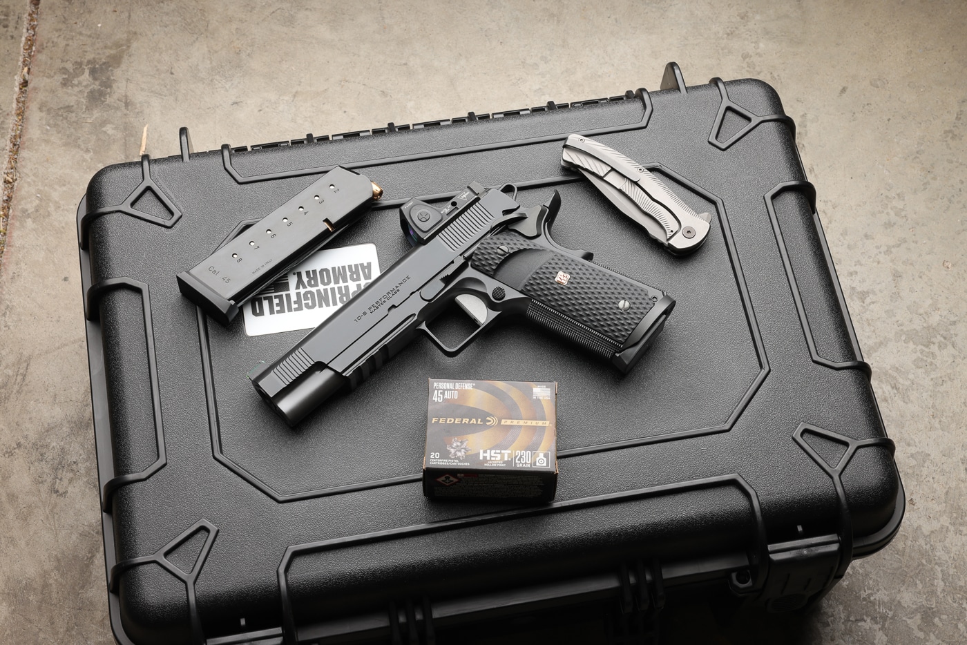 10-8 Performance 1911 with gear